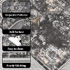 Washable Runner Rug, Ultra-Thin Vintage Oriental Carpet, Non-Slip Non-Shedding Hallway Rug, Distressed Accent Rug for Kitchen or Bedroom - 4 of 4