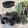 24V 4WD Kids Ride-On Truck, Adjustable Two-Seater Electric Car with Remote, Lights & Music, Black - 3 of 4
