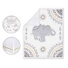 The Peanutshell Boho Baby Crib Bedding Set - Gray Elephant - 3pc - 2 of 3