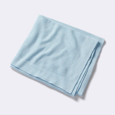 Pale best sale blue blanket