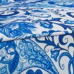 blue and white stripes