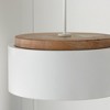 Capital Lighting Liam 1 - Light Pendant in  Light Wood/White - 4 of 4