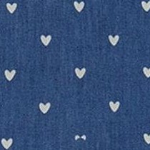 navy blue and white hearts