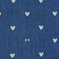 navy blue and white hearts