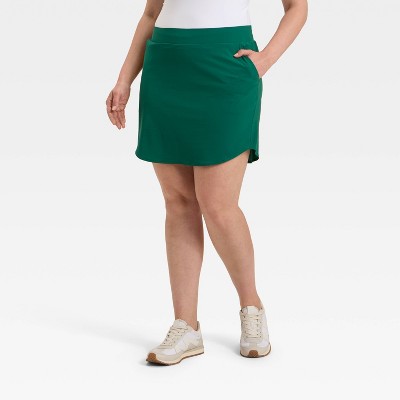 Women's 17.5" Flex Woven High-Rise Skort - All In Motion™ Green