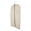 J&V TEXTILES 6pk Garment Bag for Clothes Storage Black and Beige - 4 of 4