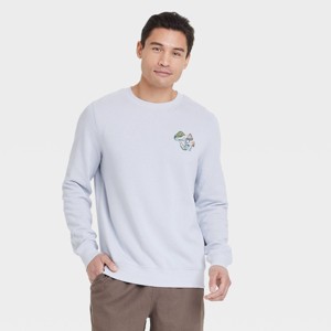 Men's French Terry Crewneck Pullover Sweatshirt - Goodfellow & Co™ - 1 of 3