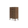 Signature Design by Ashley Socalle 5 Drawer Dresser, Auburn - image 2 of 4