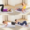 Yoga Mat, Exercise Yoga Mat Print with Non-Slip, 72" x 24" TPE Exercise Mat, Multi-Purpose Workout Mat for Women, Pilates Fitness and Floor Exercises - 4 of 4