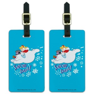 Frosty The Snowman Snow Days Luggage ID Tags Set of 2 - 1 of 4