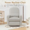 Spruce & Spring Power Swivel Glider Recliner Nursery Chair - 2 of 4