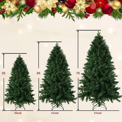 Artificial Christmas Trees With Green Polyethylene,5ft Pe/pvc Mixed ...