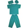 Kidsway Unisex Surgeon Doctor Scrubs Dress up Costume Set Boys Girls - 2 of 4