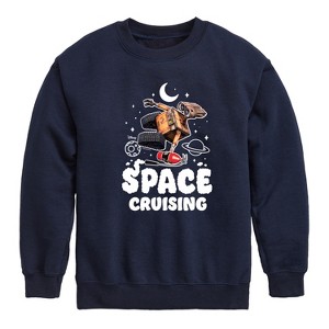 Boys' - Disney - Space Cruising Graphic Long Sleeve Fleece Sweatshirt - 1 of 4
