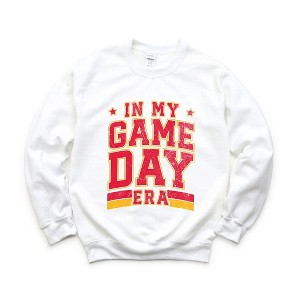 Simply Sage Market Women's Graphic Sweatshirt In My Game Day Era - Red - 1 of 4