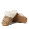Fireside By Dearfoams Women's Sydney Genuine Shearling Scuff Slipper - 4 of 4