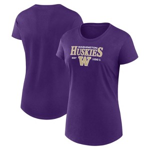 NCAA Washington Huskies Women's Relaxed T-Shirt - 1 of 3