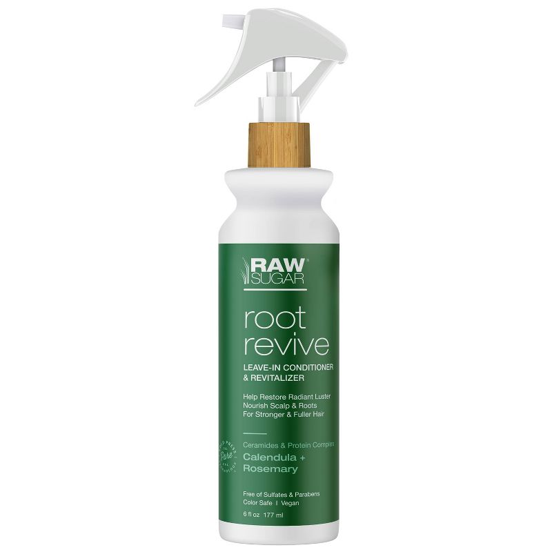 Raw Sugar Calendula and Rosemary Root Revive Leave-in Conditioner &#38; Revitalizer - 6 fl oz, 1 of 8
