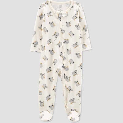 Image of Baby Koala Footed Pajama - Just One You® made by carter's Gray 6M