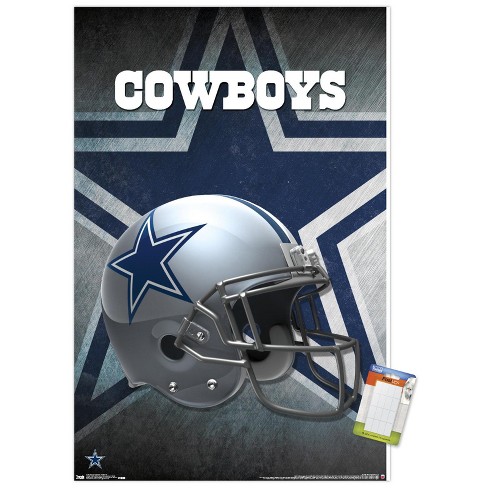 Trends International Nfl Dallas Cowboys - Dak Prescott 22 Framed Wall  Poster Prints White Framed Version 22.375 X 34 : Target