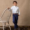 Hope & Henry Boys'  Cotton Skinny Stretch Twill Chino, Kids - 2 of 4