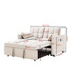 NicBex Modern Velvet Loveseat Futon Sofa Couch with Pullout Bed and Reclining Backrest for Living Room,Apartment,Office - 3 of 4