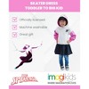 Marvel Spider-Man Spider-Gwen Ghost Spider Girls Fleece Skater Dress Toddler to Big Kid - 3 of 4