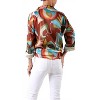 Women's Disco Tecca Satin Button Down Shirt - GIGI MODA - 2 of 2
