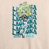 Women's - Monster High - Lagoona Blue Lightweight French Terry Wide Neck Long Sleeve Shirt - 2 of 4
