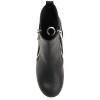 Journee Collection Womens Pennelope Round Toe Double Zip Wedge Sneakers - 4 of 4