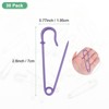 Unique Bargains Sewing Upholstery Spring Lock Blanket Bulk Large Safety Pins 30 Pcs - 3 of 4