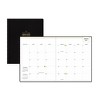 Day Designer 2025 Weekly/Monthly Planner 10.13"x8.25" Black: Adult Stationery, Side Binding, Tabs, Paper, January-December - image 4 of 4