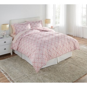 BrylaneHome Medallion Duvet Cover - 1 of 4