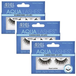 Ardell Professional Aqua Lashes - 343- (Pack of 3) - 1 of 3