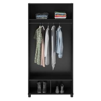 RealRooms Basin Mudroom Cabinet with Adjustable Shelving