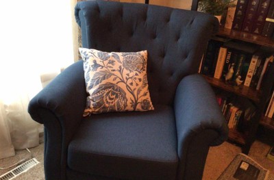 Merrit tufted best sale club chair