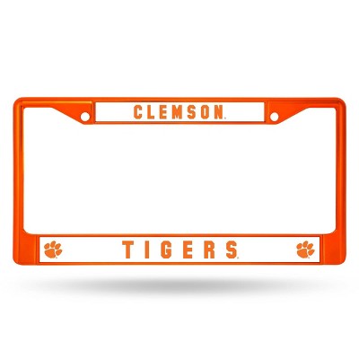 NCAA Clemson Tigers Colored Chrome Frame