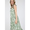 August Sky Women's Sweetheart Neckline Multi Print Midi Dress - 4 of 4