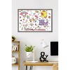 Trends International Hello Kitty and Friends: 25 Snack Time - Group Framed Wall Poster Prints - 2 of 4