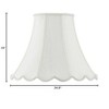 Cal Lighting Vertical Piped Scallop Bell - 2 of 2