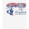 Americana America The Beautiful Long Sleeve Adult Hooded Sweatshirt - 2 of 2