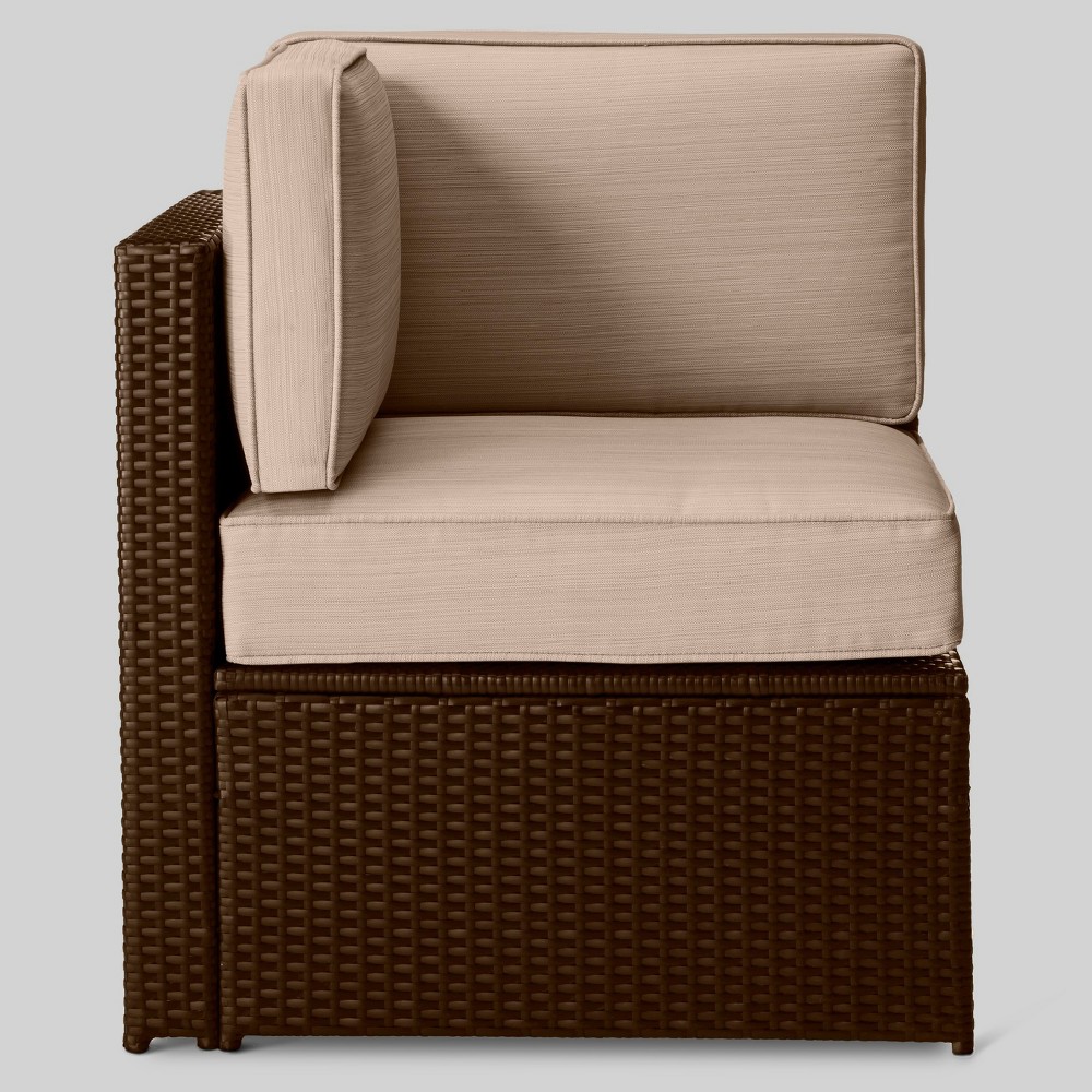 Sedona All Weather Wicker Patio Sectional Corner Chair - Project 62 was $249.99 now $124.99 (50.0% off)