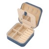 REGALWOVEN Women's Mini Modern Portable PU Leather Jewelry Box - 3 of 4