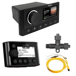 Fusion MS-RA670 Apollo Marine Entertainment System with Fusion MS-NRX300 IPX7 NMEA 2000 Wired Remote (Black) - 1 of 4