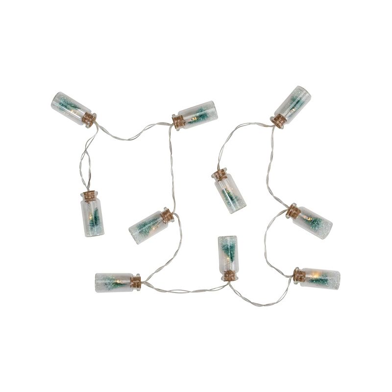 Northlight 10-Count Tree in a Bottle Christmas String Lights - LED Warm White - 3' Clear Wire, 5 of 6