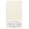 Linum Home Textiles 100% Turkish Cotton MONICA 3PC Embellished Towel Set - 3 of 4