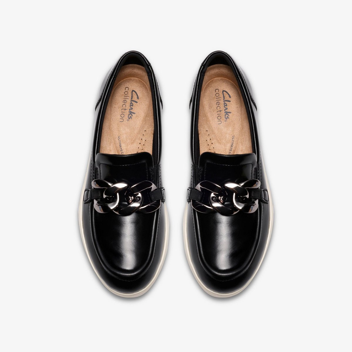 Обувь Clarks Womens Zylah May Black Shoes 6 Wide — фото 6