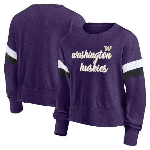 Washington huskies deals women's sweatshirt