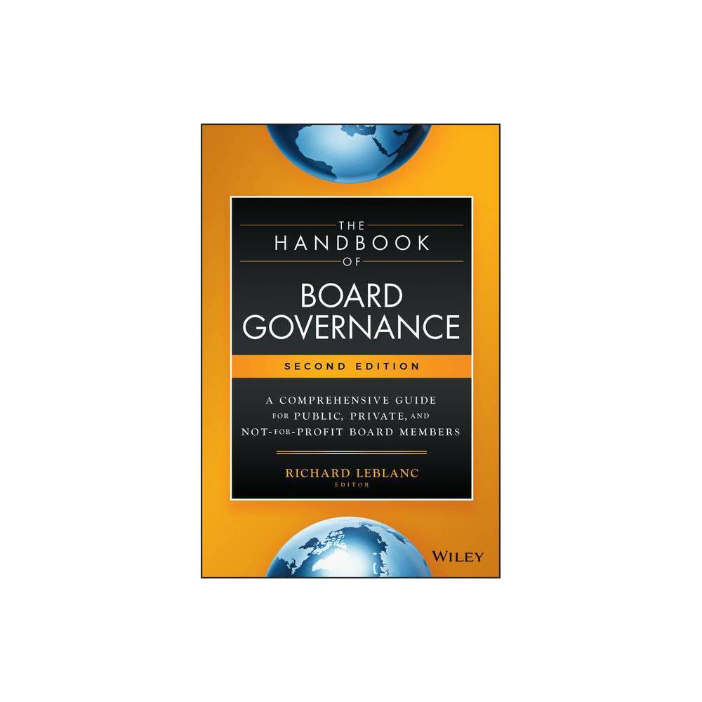 ISBN 9781119537168 product image for The Handbook of Board Governance - 2nd Edition by Richard LeBlanc (Hardcover) | upcitemdb.com