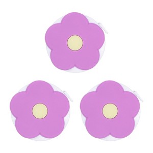 Unique Bargains Dual-sided Retractable Rulers and Measuring Tools Flower Design Tape 1.5m/60" - 1 of 4